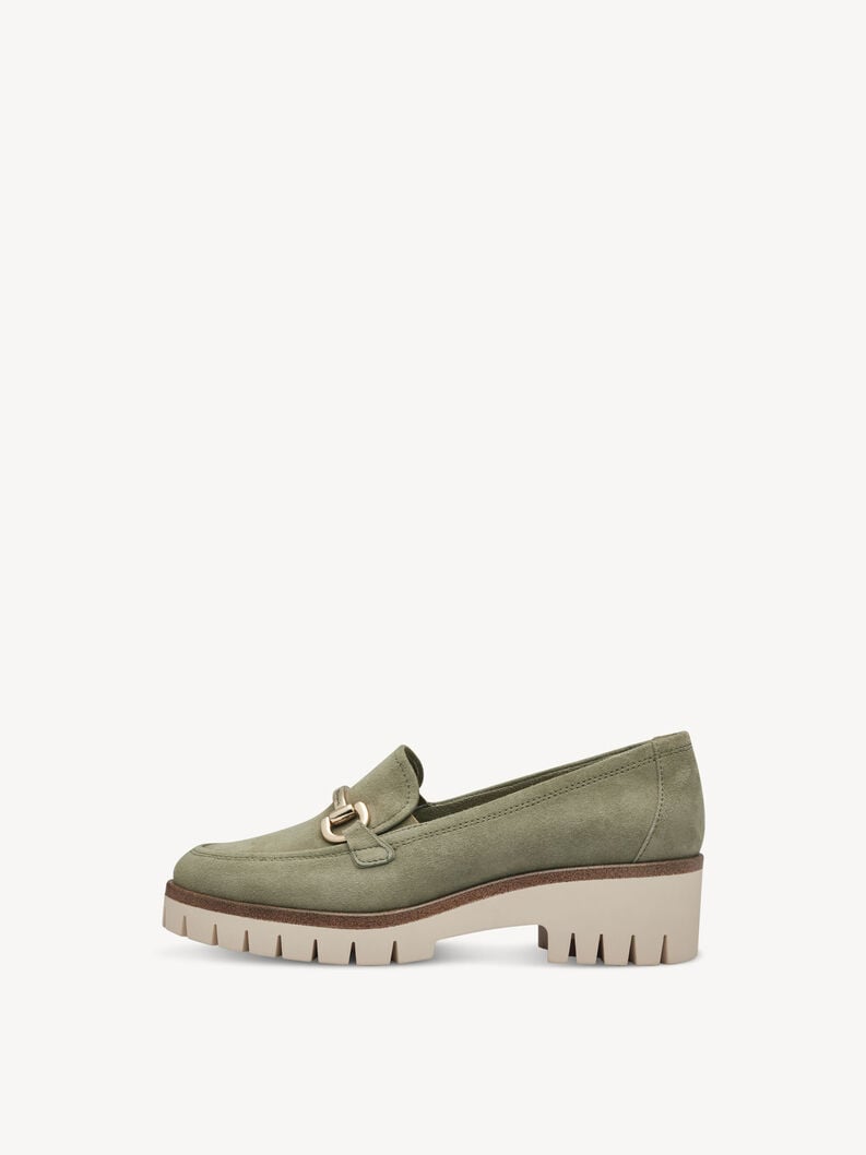 Tamaris | Lederslipper - Green | Sage