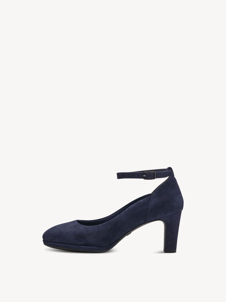 Tamaris | Lederpumps - Blau | Dark Blue