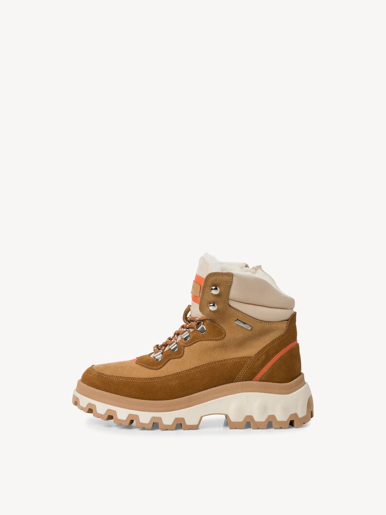 Tamaris | Stiefelette - Braun Warmfutter | Camel/Orange