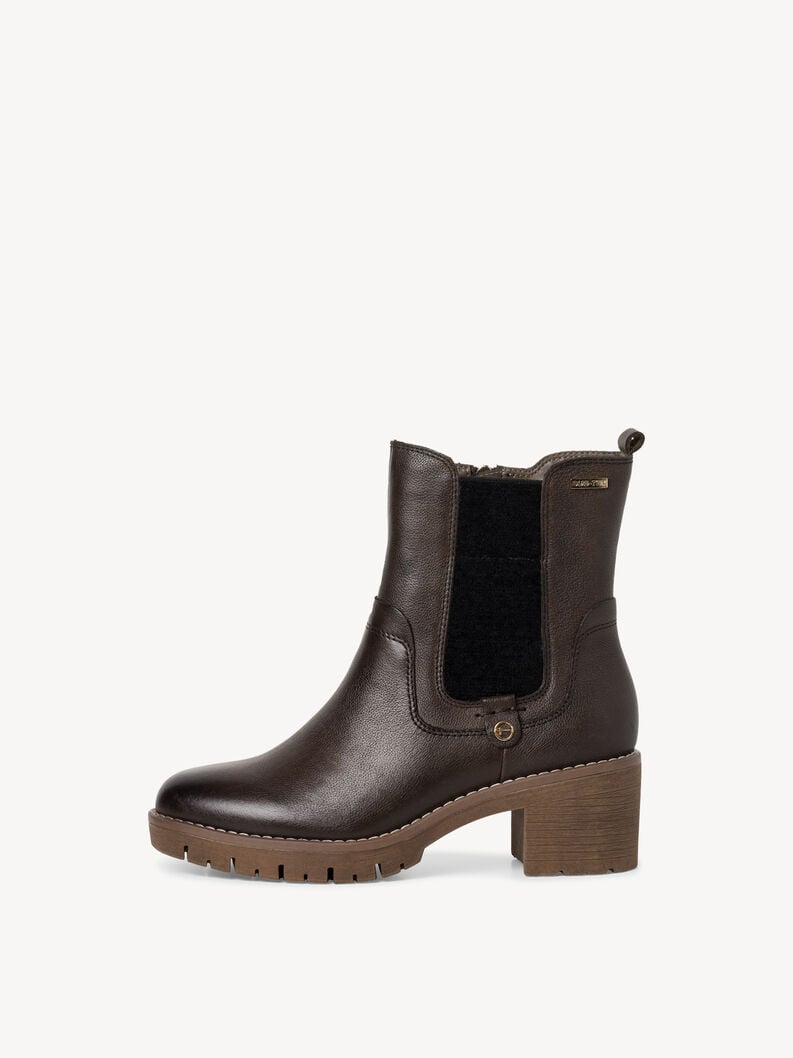 Tamaris | Leder Chelsea Boot - Green | Khaki