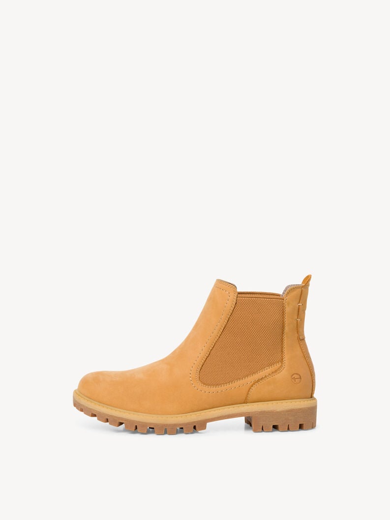 Tamaris | Leder Chelsea Boot - Gelb | Corn