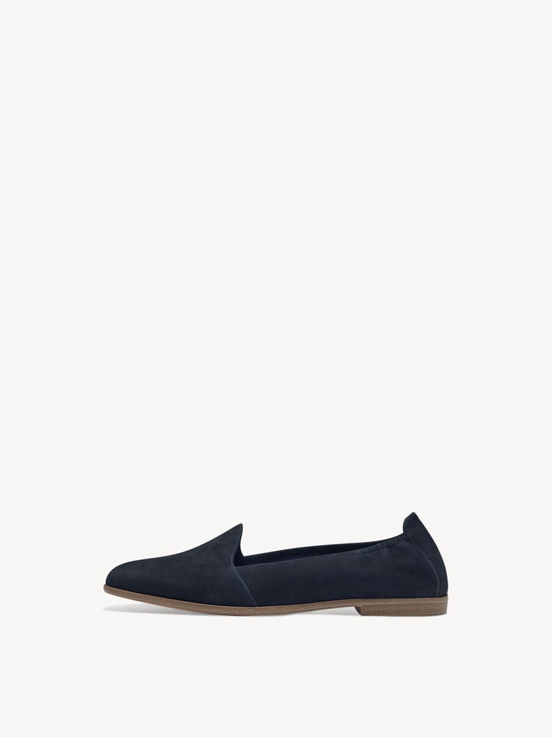 Tamaris | Lederslipper - Blau | Navy