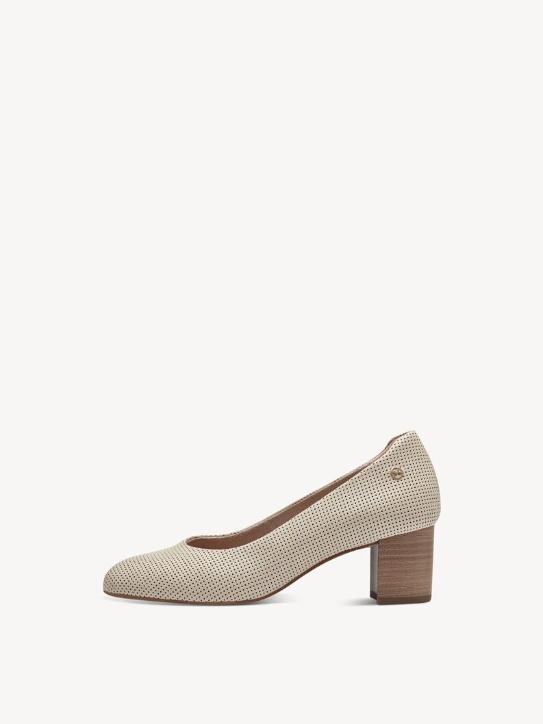 Tamaris | Lederpumps - Beige | Ivory