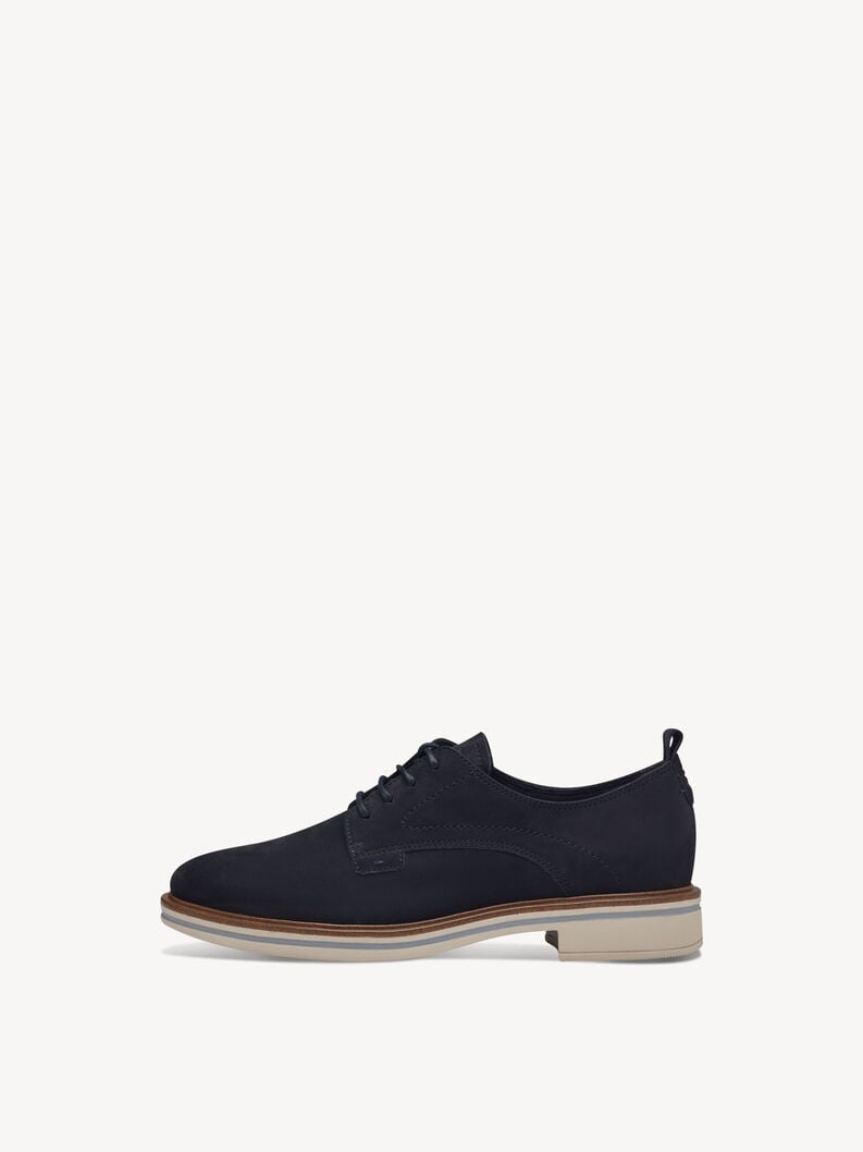 Tamaris | Lederhalbschuh - Blau | Navy