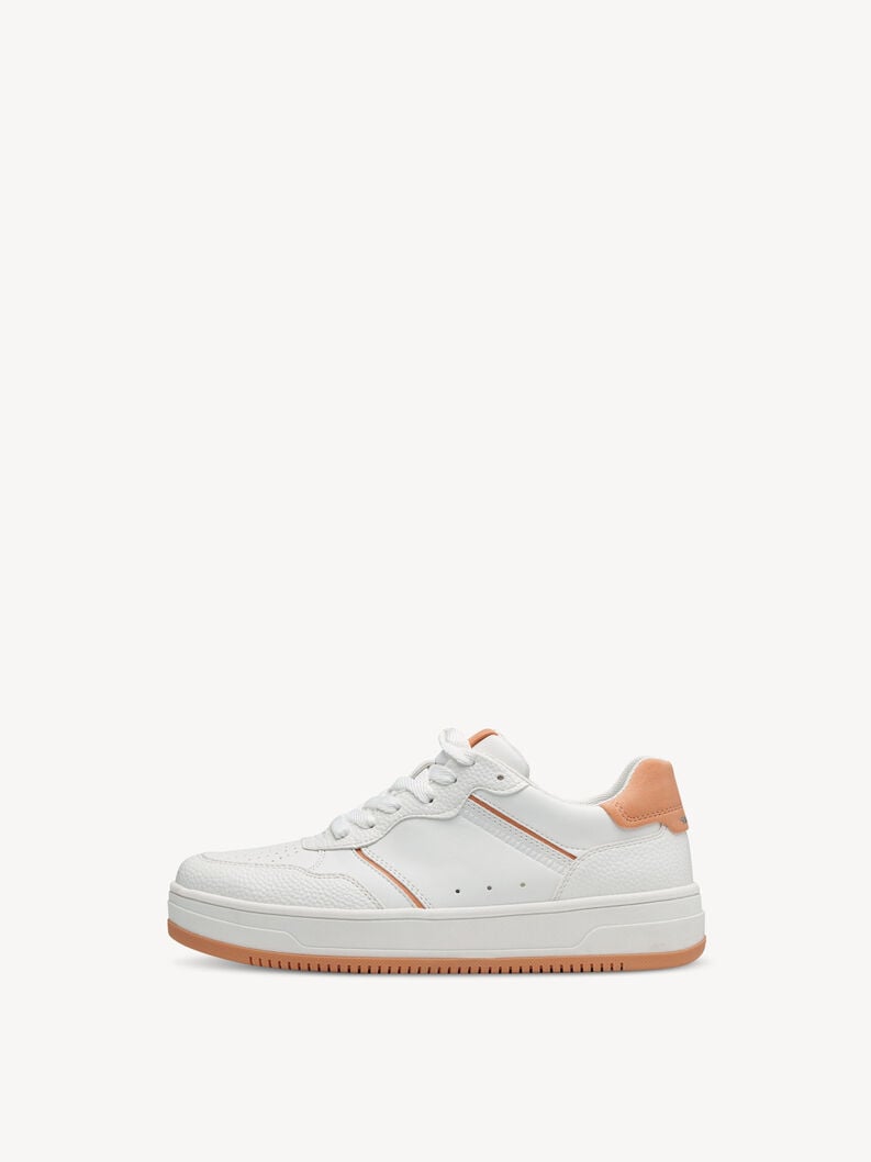 Tamaris | Sneaker - Beige | White/Orange