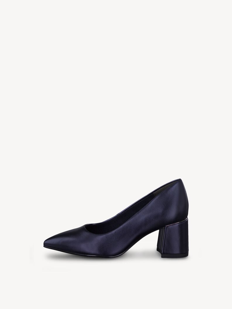 Tamaris | Pumps - Blau | Navy Metallic