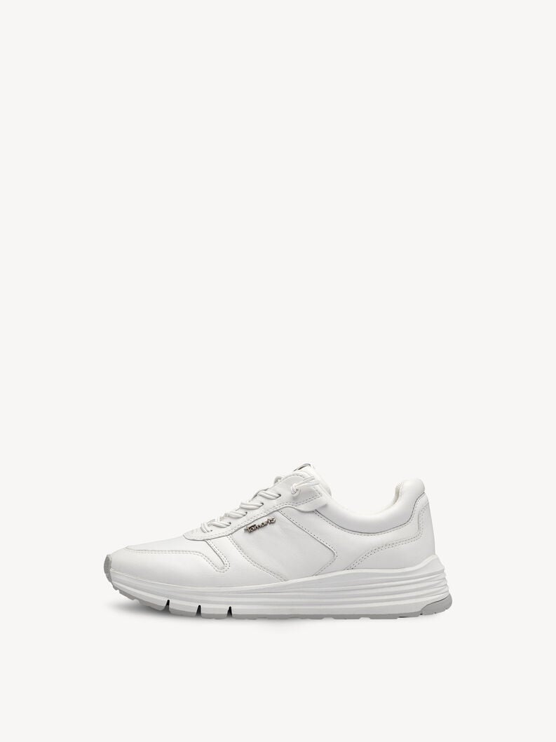 Tamaris | Ledersneaker - White | White