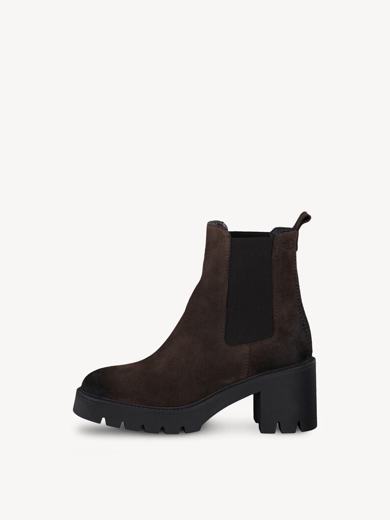 Tamaris | Leder Chelsea Boot - Braun | Mocca