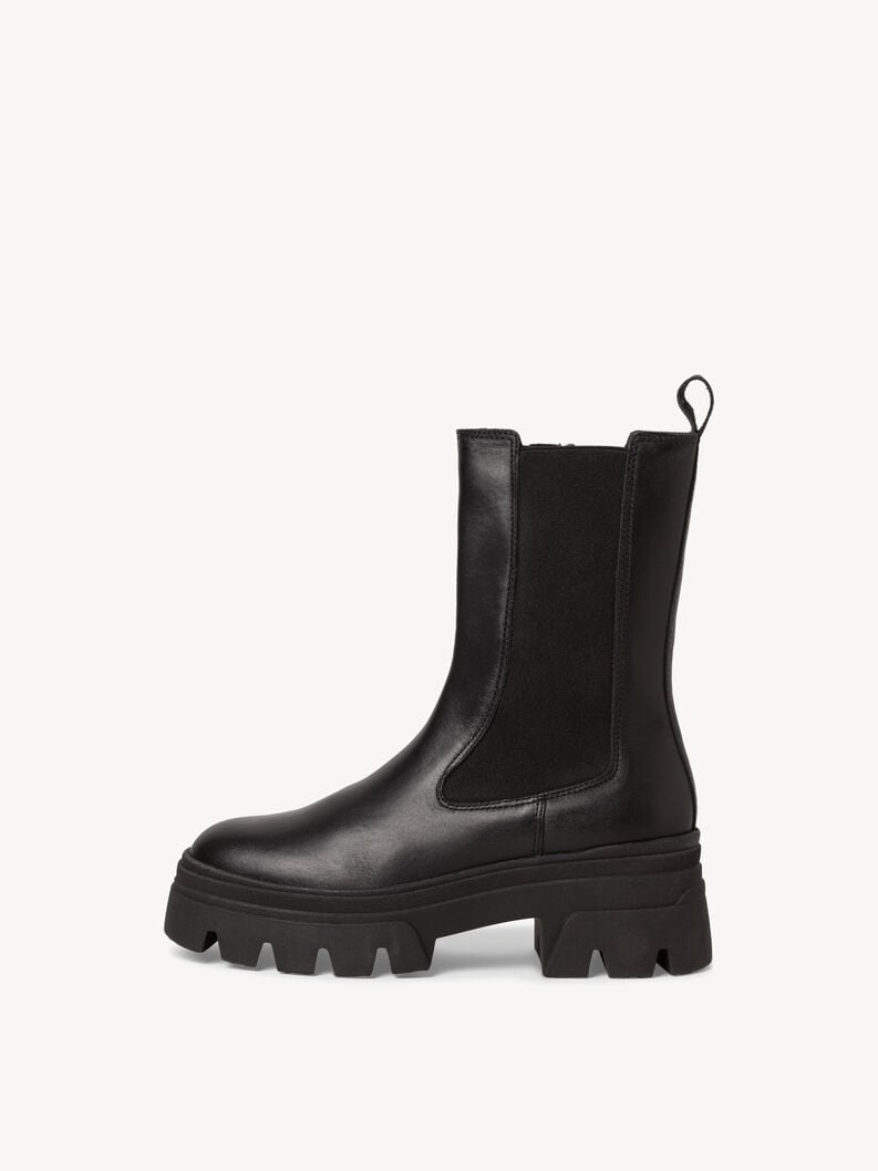 Tamaris | Leder Chelsea Boot - Schwarz | Black