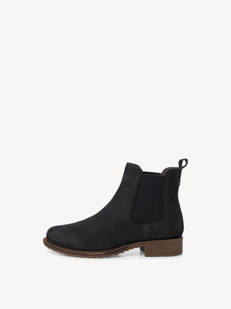 Tamaris | Leder Chelsea Boot - Blau | Navy