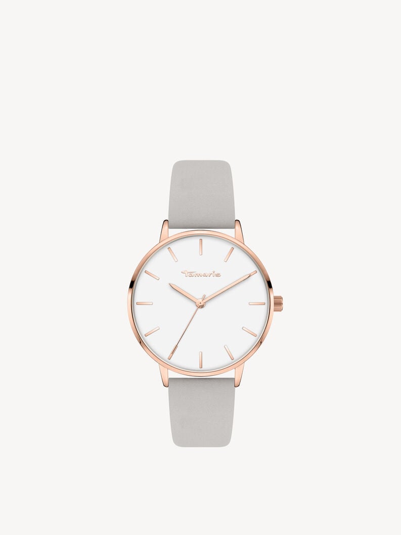 Tamaris | Uhr - White | Rosegold Grey