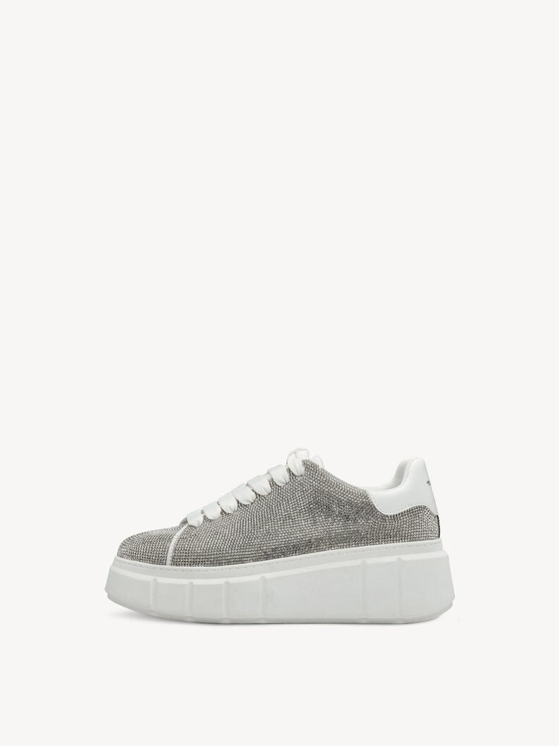 Tamaris | Sneaker - Silber | Silver Comb