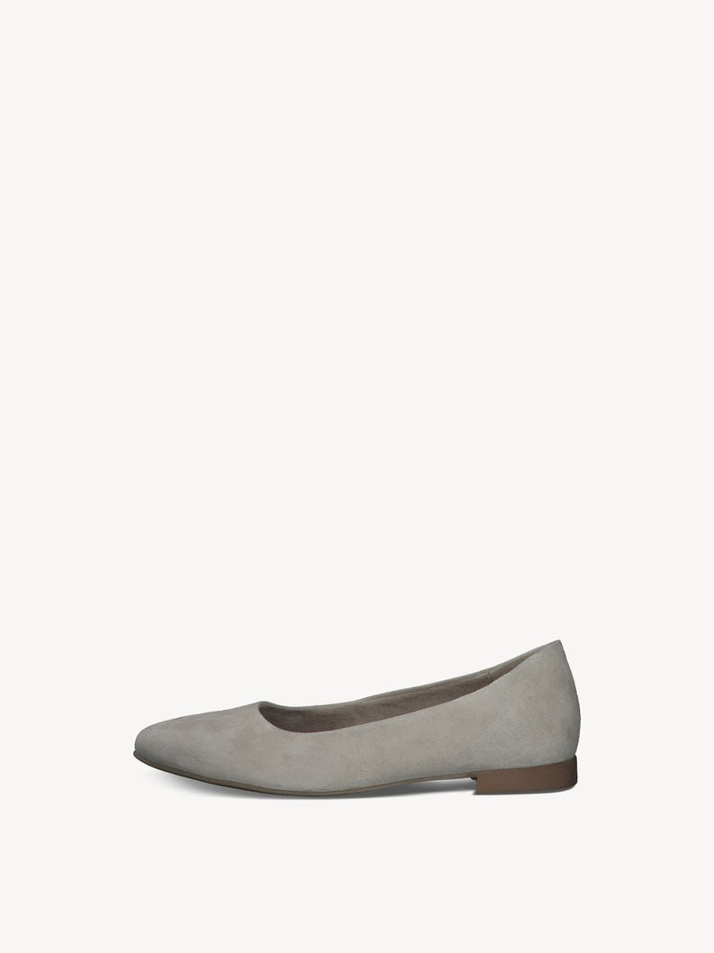 Tamaris | Lederballerina - Beige | Beige