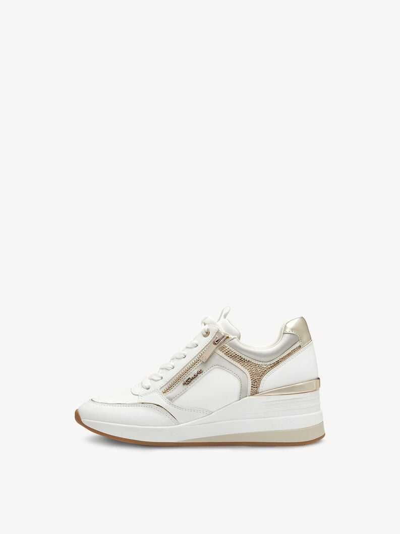 Tamaris | Sneaker - White | White/Gold