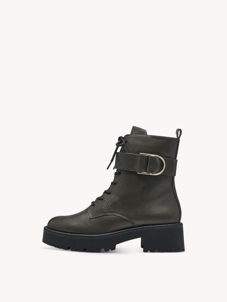 Tamaris | Stiefelette - Green Warmfutter | Moss