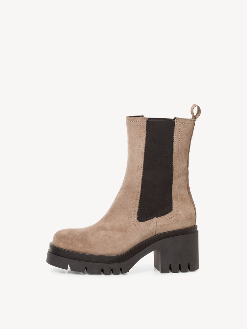 Tamaris | Leder Chelsea Boot - Braun | Taupe