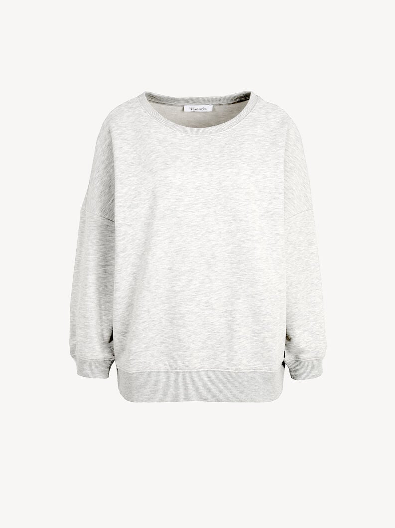 Tamaris | Sweatshirt - Grau | Light Grey Melange