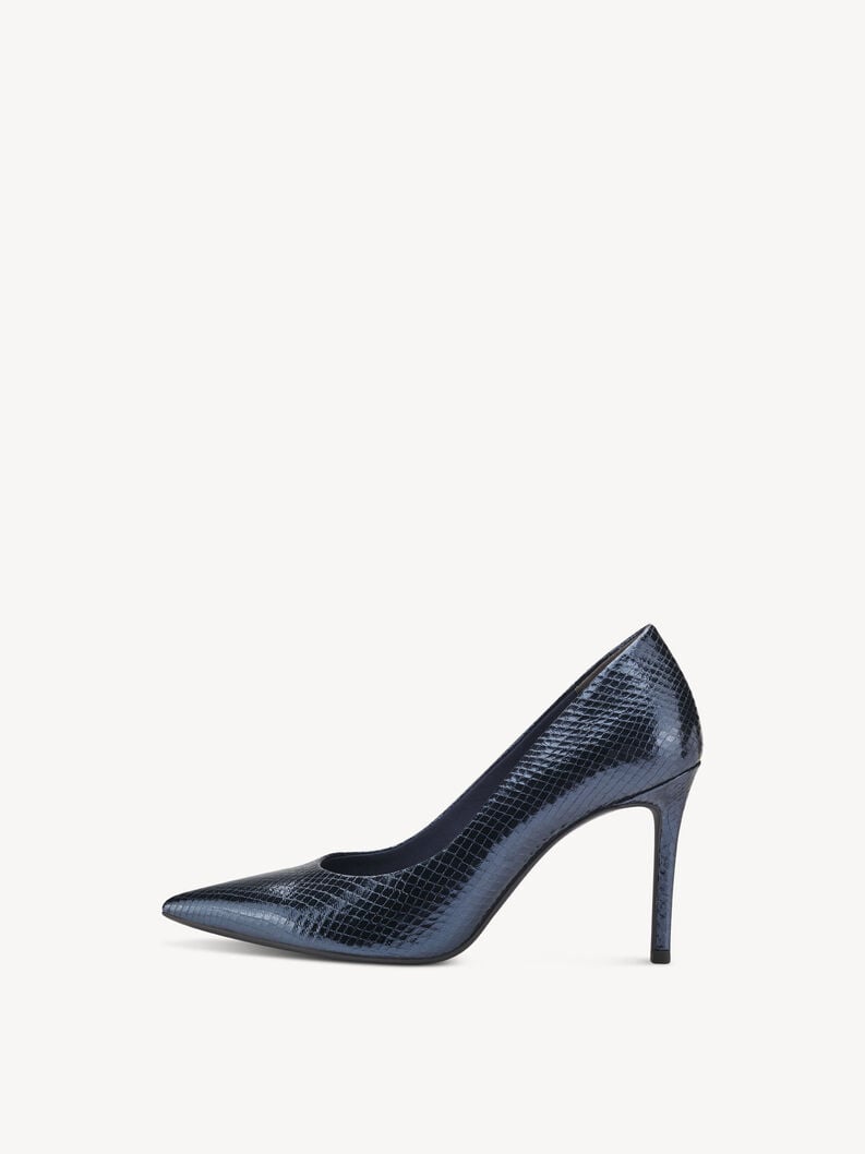 Tamaris | Pumps - Blau | Navy Metallic