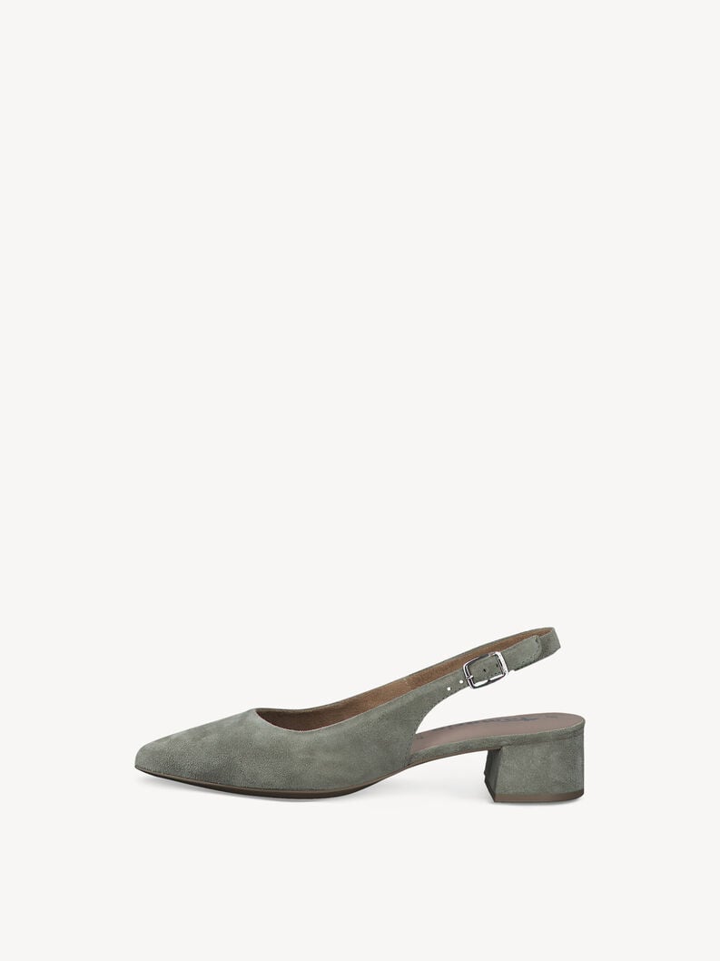 Tamaris | Lederslingpumps - Green | Sage