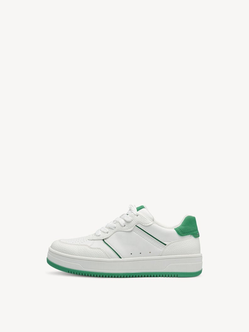 Tamaris | Sneaker - White | White/Green